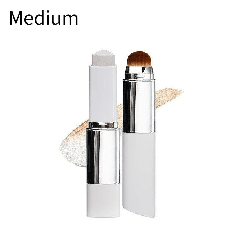 Blanc Cover Cream Stick V Foundation with removable brush in compact case
