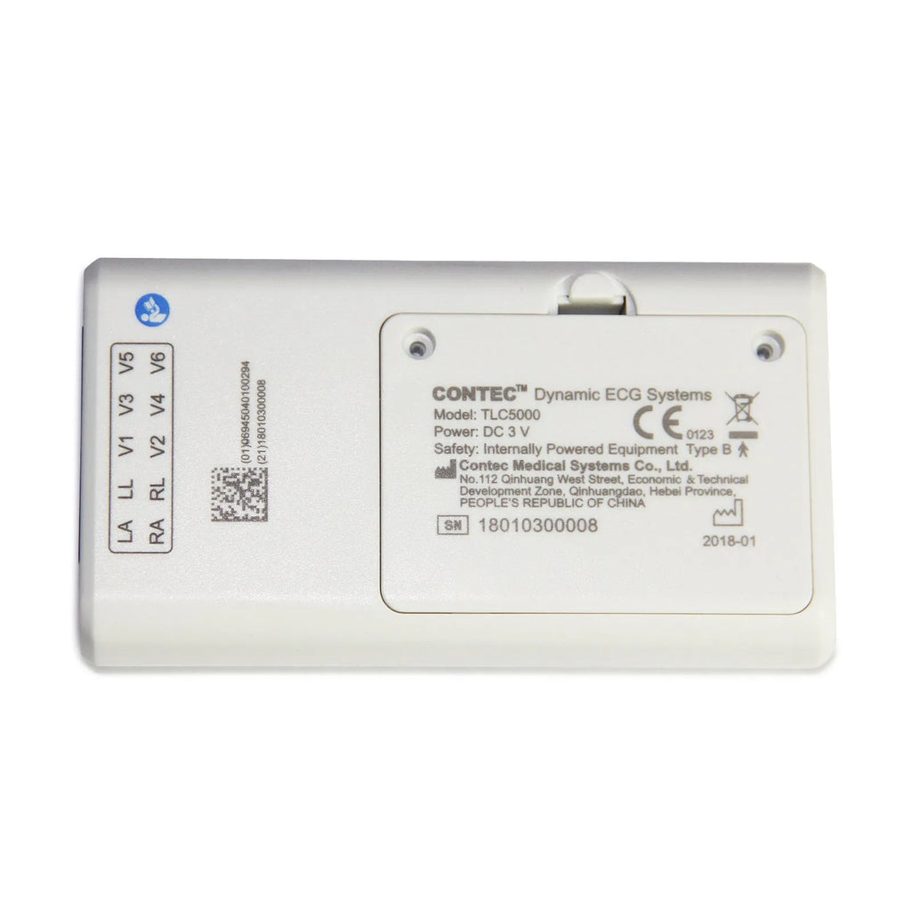 ECG Holter 12 channel 12 lead recorder TLC5000 with lead cable and USB for 24-hour ECG monitoring
