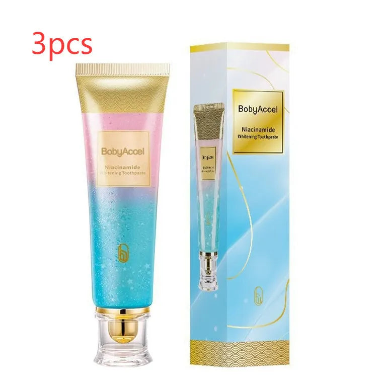 100g tube of nicotinamide whitening toothpaste for adult cleaning and stain removal