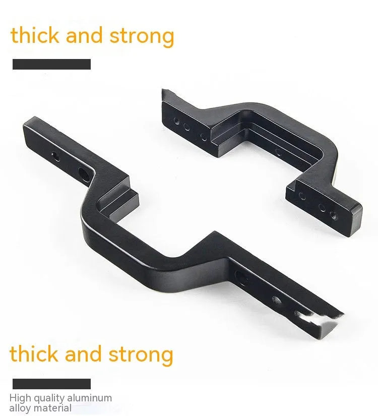 Black aluminium alloy LED reverse lamp bracket for Jeep Wrangler off-road vehicle