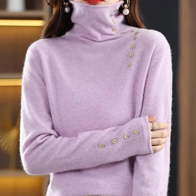 Slim fit knitted pullover shirt with a 3D pattern, shown in a selection of available colours.