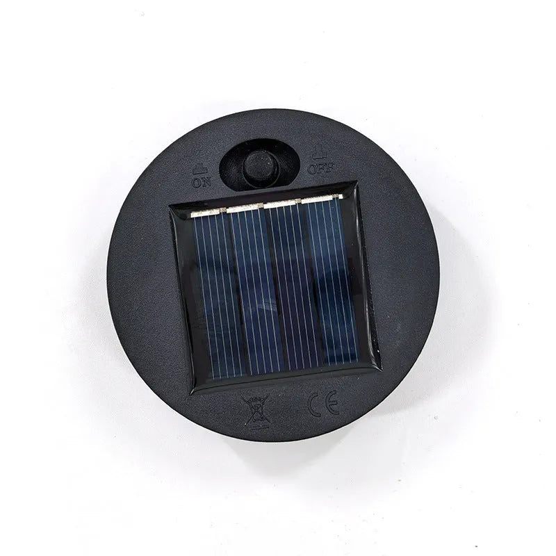 Oval LED battery box accessory for solar lithium highlight lamp, 2x7cm, IP44, three light colour options