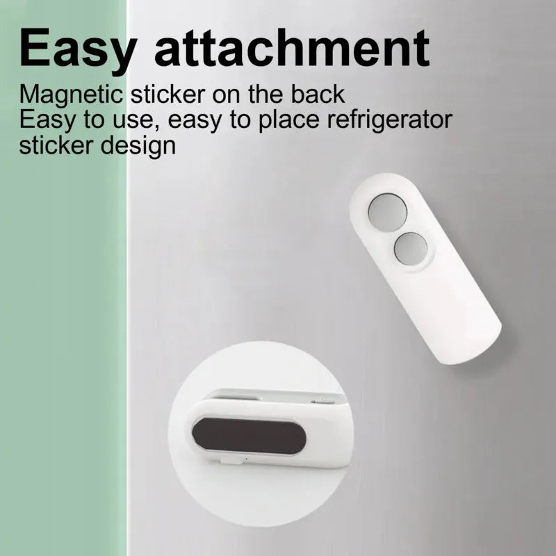 Blue and white handheld USB rechargeable heat sealer for sealing chip bags and food storage