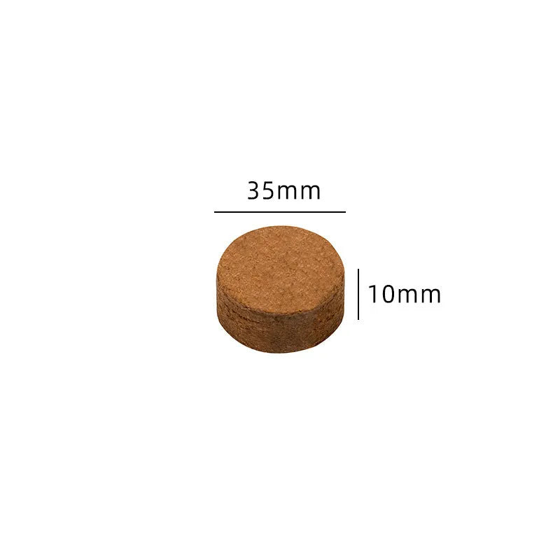 Nutrient soil blocks for vegetable planting and seedling cultivation in various sizes.