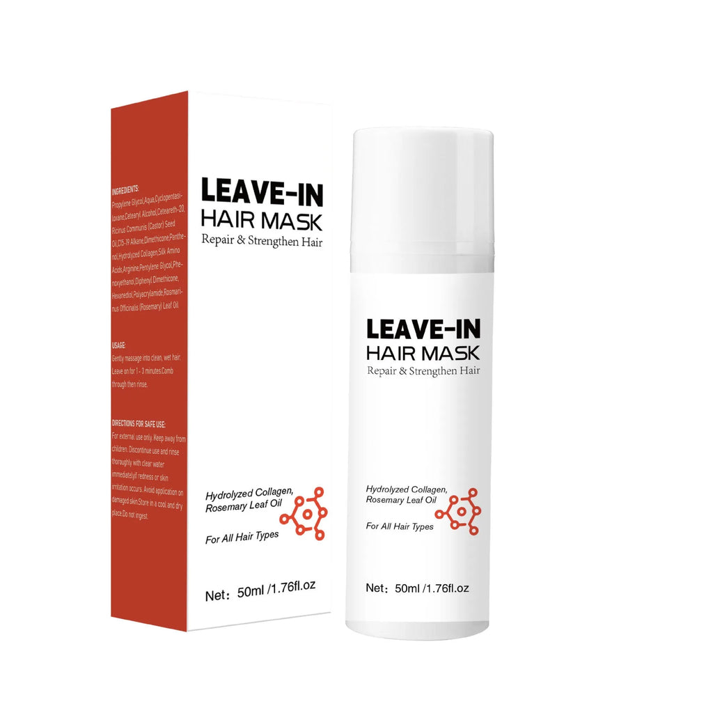 50ml bottle of replenishment soft hair frizz control conditioner for hair smoothing