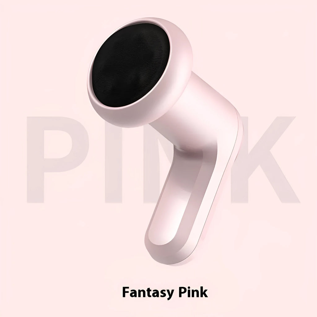 USB electric massager in black, pink, or white colours for cervical spine, waist, back, and leg relief