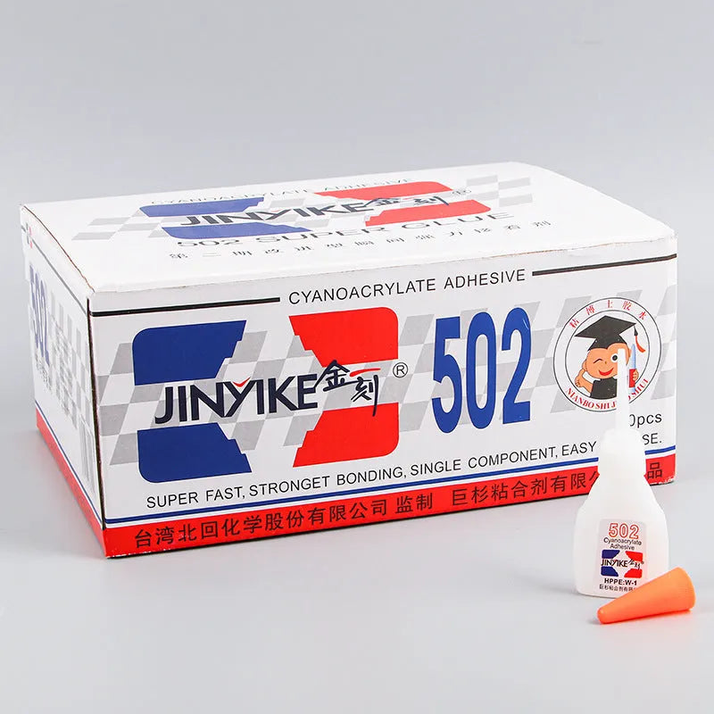 Shoe repair instant strong adhesive glue tube in 3g and 8g sizes for footwear fixes