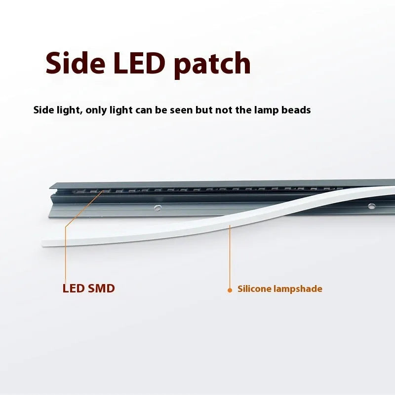 LED line light for cabinet, 12W 12V, aluminium alloy and silica gel, 30cm to 150cm, 3000K 4000K 6000K