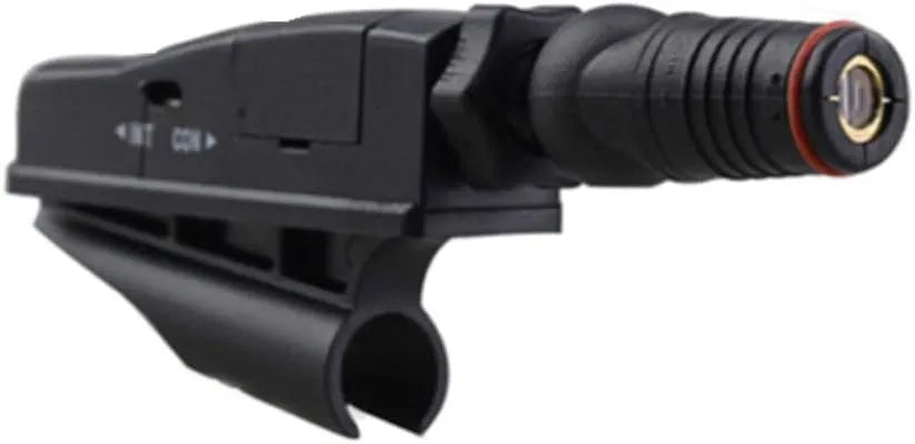 Black golf putter laser aiming instrument for putting alignment practice