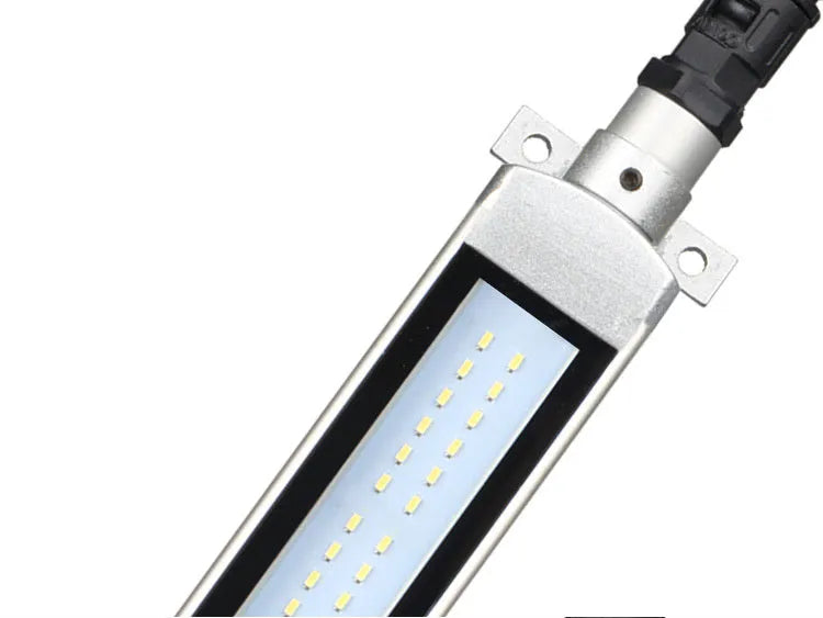 1.2m aluminium LED explosion proof light with tempered glass cover for CNC lathe illumination