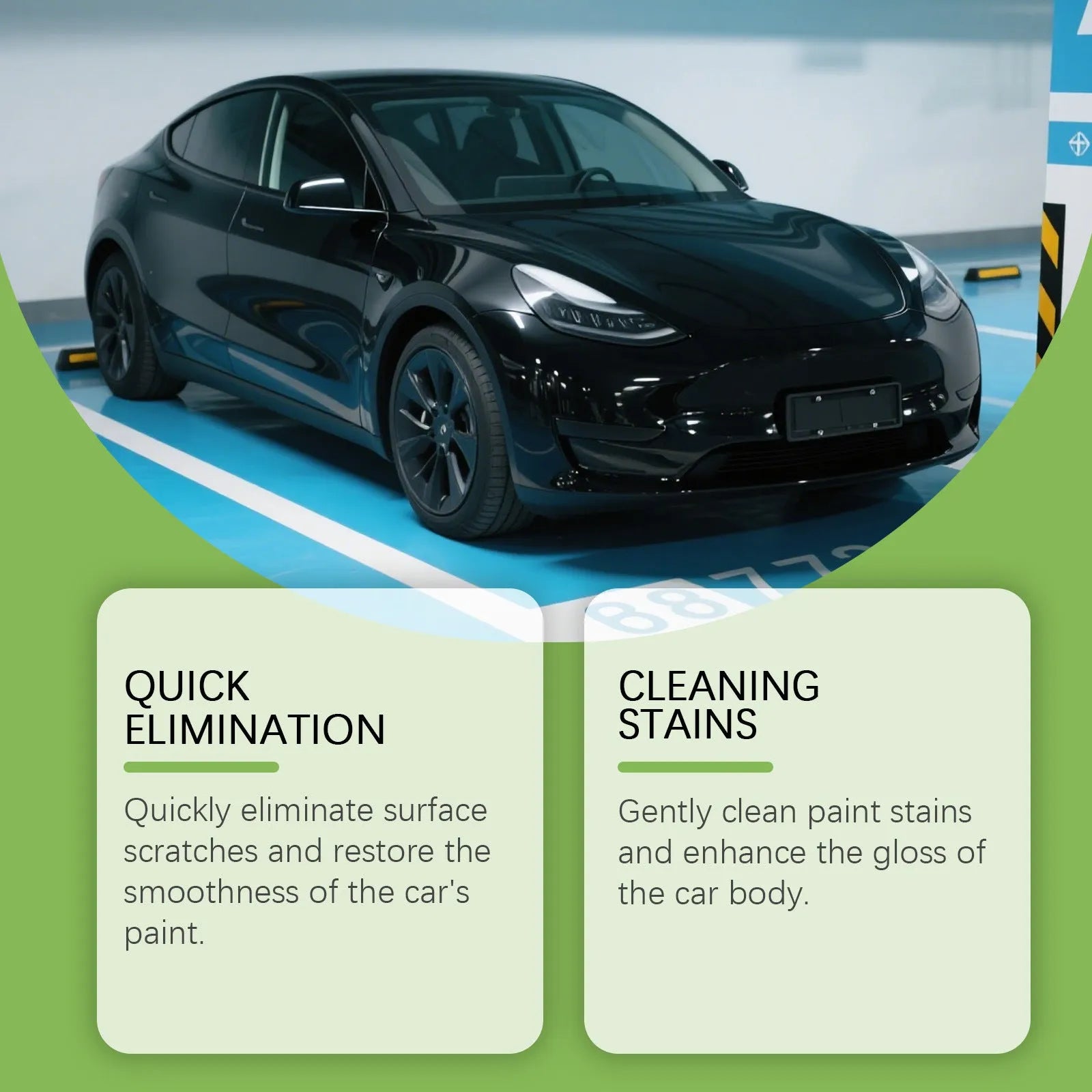 100g car scratch repair cream tube with nano coating polish formula for minor paint scratches