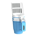 Grey foldable cat litter scoop with waste container and refill bags