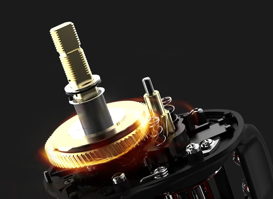 Drip wheel rocking wheel fishing reel with left-hand and right-hand configuration options