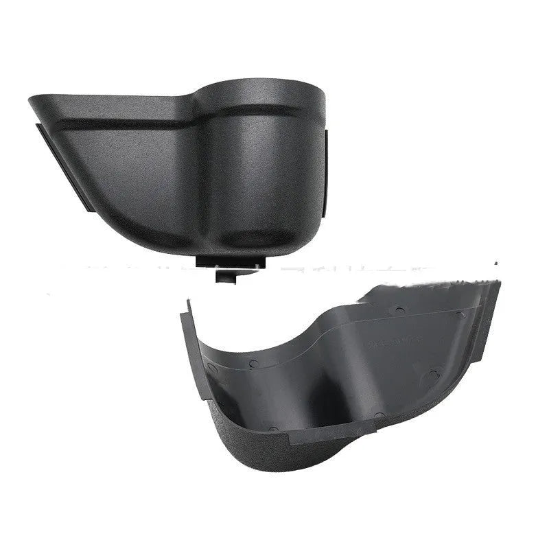 Black ABS plastic door storage box organiser for Jeep Wrangler JK and JL models