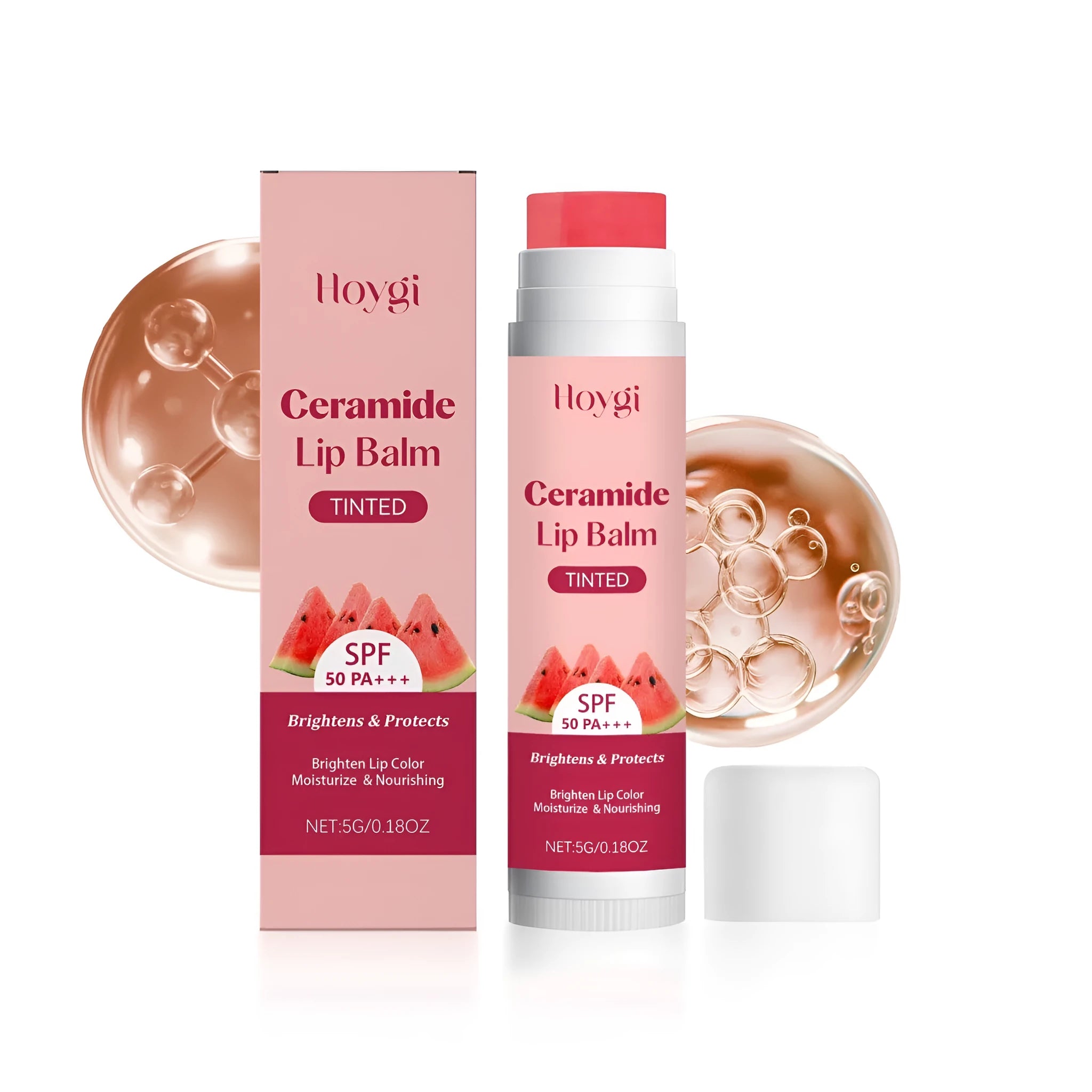 5g brightening lip balm stick with kojic acid and nicotinamide formula
