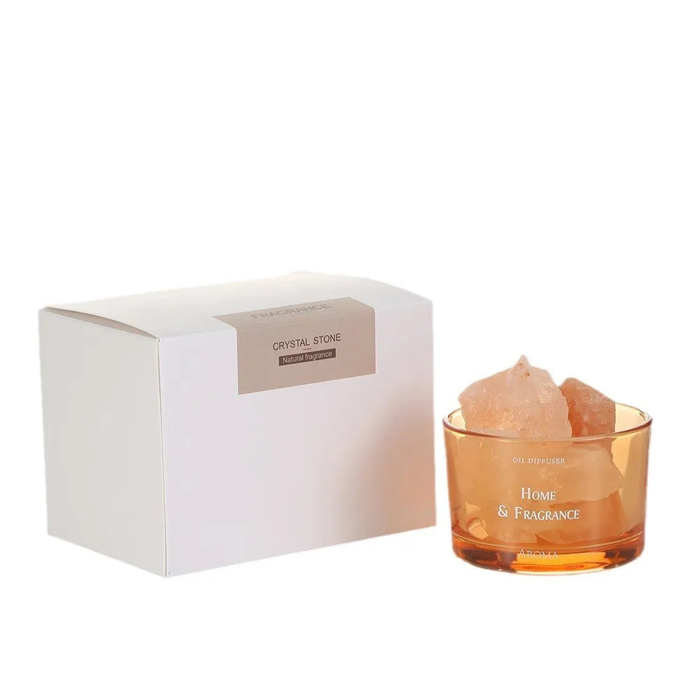 Girls light perfume aromatherapy crystal diffuser kit with ten 20ml essential oil bottles
