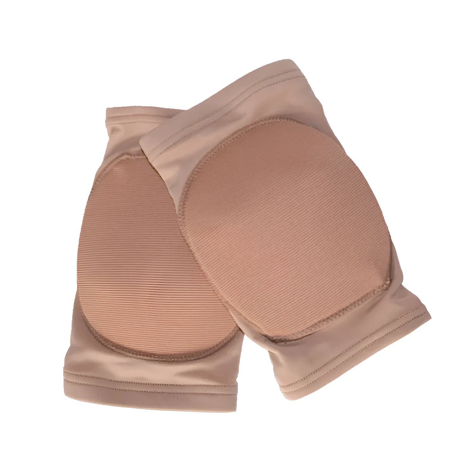 Ballet dance knee pads in black and skin colour options with five size choices for yoga and exercise