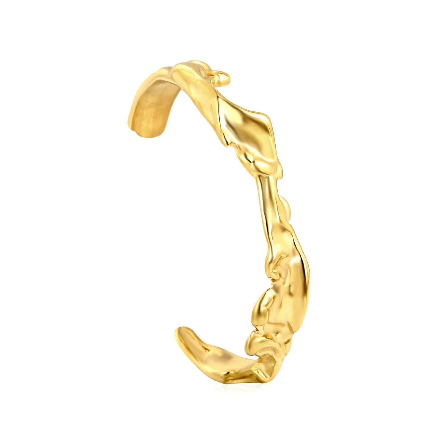 Stainless steel advanced style alloy bracelet for men and women in three colour variants.