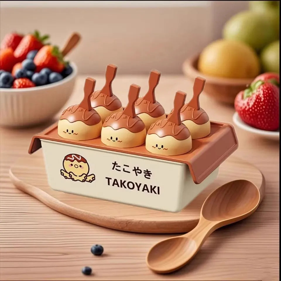Octopus balls creative ice cream mould in modern simplicity style plastic design