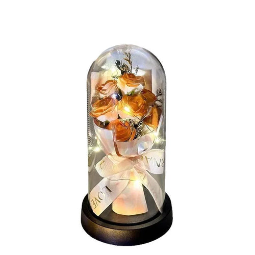 A formed bionic bouquet decorative gift in a choice of eight colours including gradients.