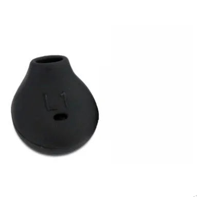 Black and white silicone earphone sleeves for S6 Edge G9200 G9250 G920A mobile phone models