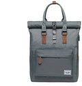 Polyester casual backpack in black, dark grey, or green with internal computer pocket and under 20 litre capacity