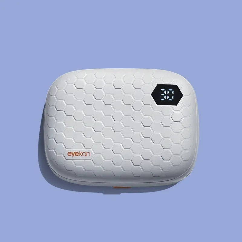 Automatic electric ultrasonic cleaning machine for invisible glasses with plastic housing