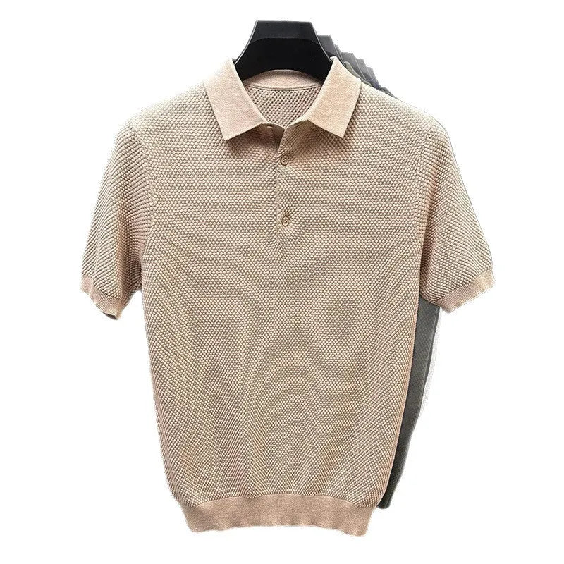Loose fit pure cotton short sleeve pullover sweater in a choice of six colours.