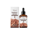 30ml bottle of sandalwood essential oil fragrance blend with glycerin and vitamin E