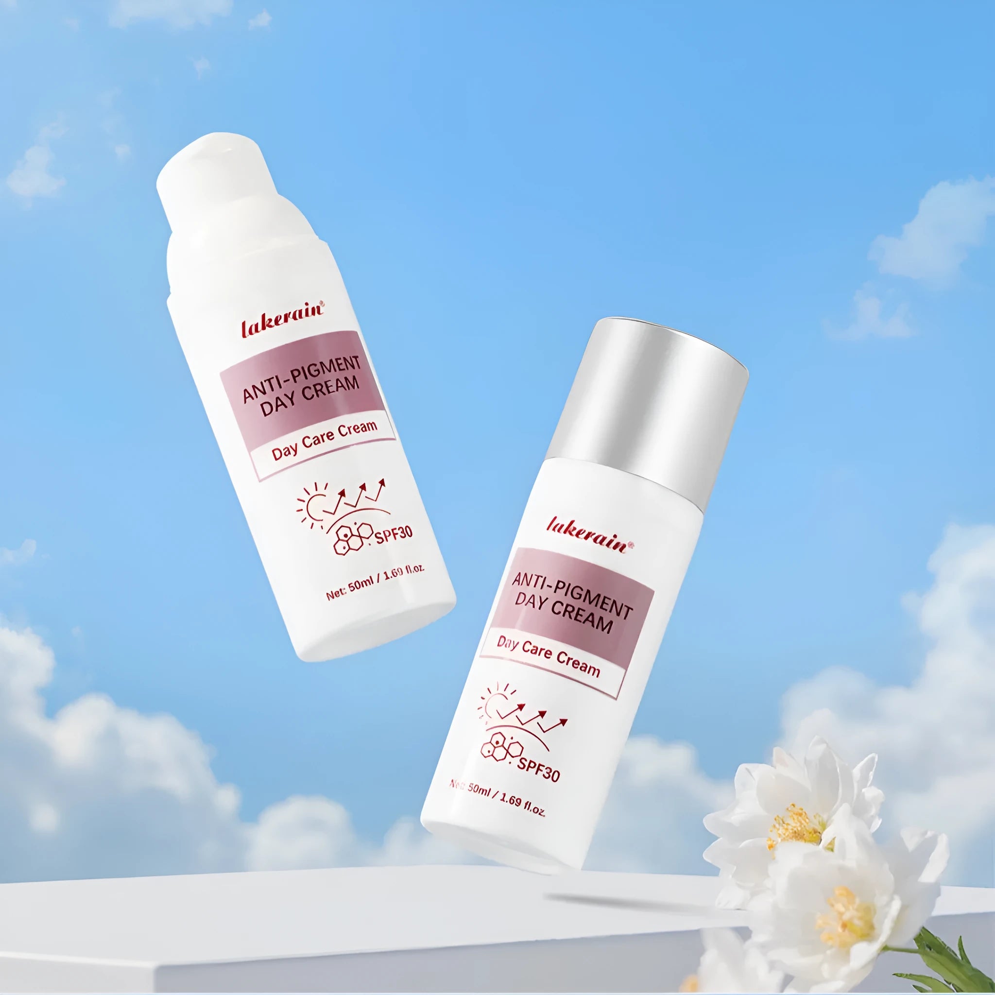 50ml Kang Pigment Day Cream bottle for moisturising and brightening skin tone.