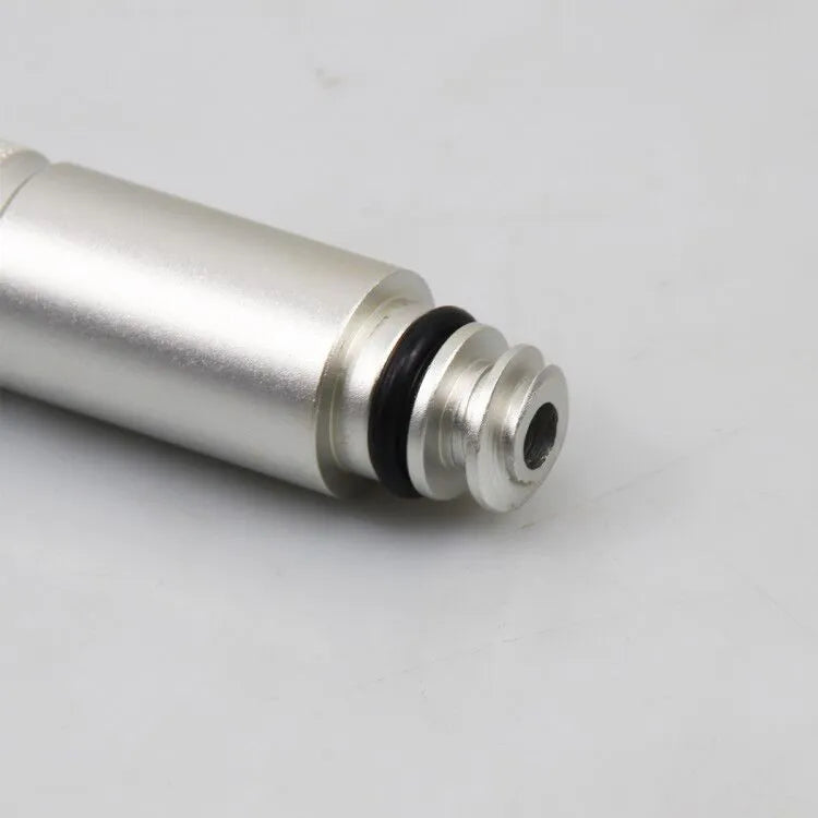 Silver metal transmission refueling joint for VAS6262-9 adapter, weighing 500g.