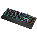 Rainforest Tarantula mechanical film gaming keyboard with RGB backlighting and 95 keys, USB wired.