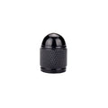 Aluminium alloy mountain bike tyre valve cap in choice of five colours.