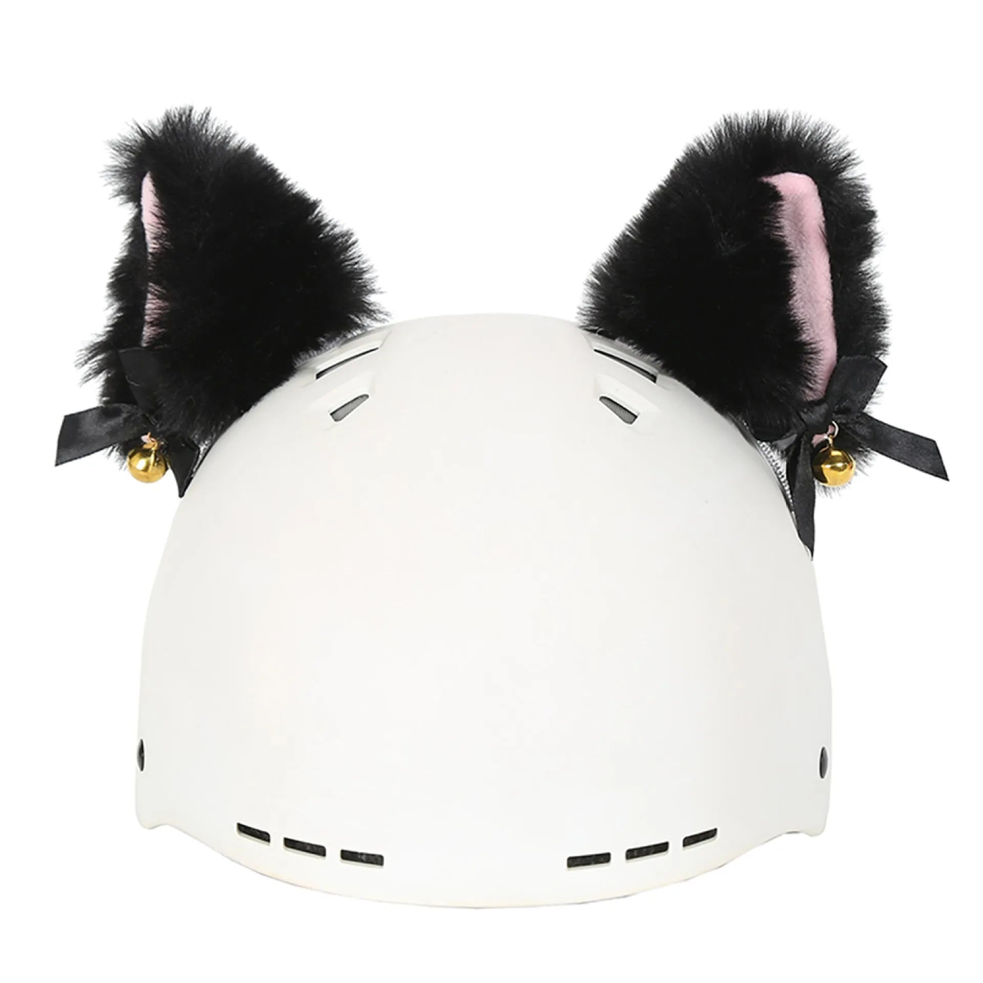 Child's plush cartoon character helmet cover and hat set in soft fabric, shown in medium size.