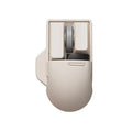 Xiaoqiao tofu colour wireless mouse with ergonomic design on a desk