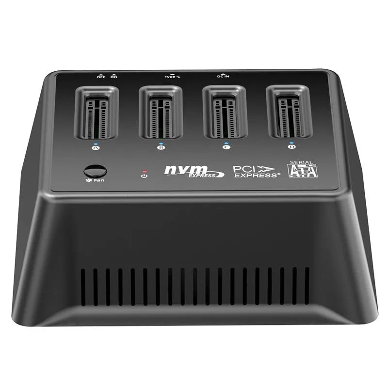 Aluminium M2 SSD enclosure for 90×78×34mm drives in European standard colour
