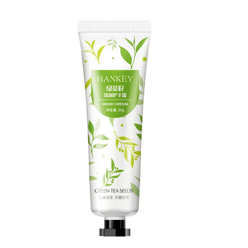 30g hand cream tube with fruit extract formulation for hands and feet moisturising