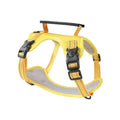 Polyester dog chest harness and rope set in multiple colours and sizes for secure pet control.