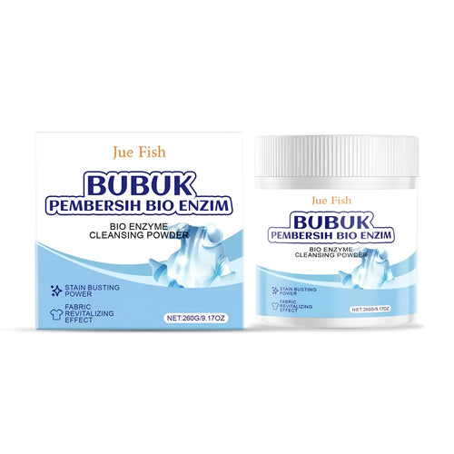 260g pack of bio enzyme cleaning powder for laundry and household stain removal