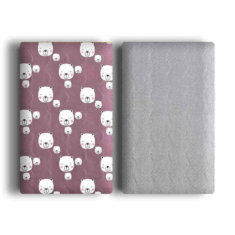 Double-sided cotton velvet pet blanket showing dinosaur and cartoon bear print options in various sizes.