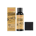 30ml glasses scratch remover bottle with silicon dioxide formula and protective glasses cloth