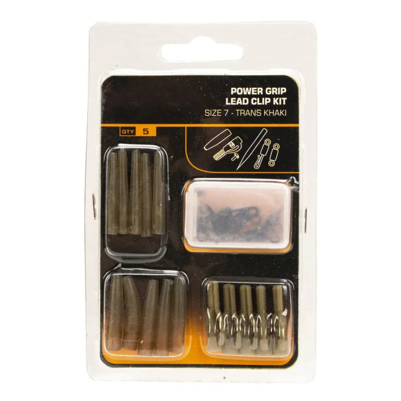 30 piece European carp fishing accessory set card with pipes, hoses, rotation pieces, and screws.