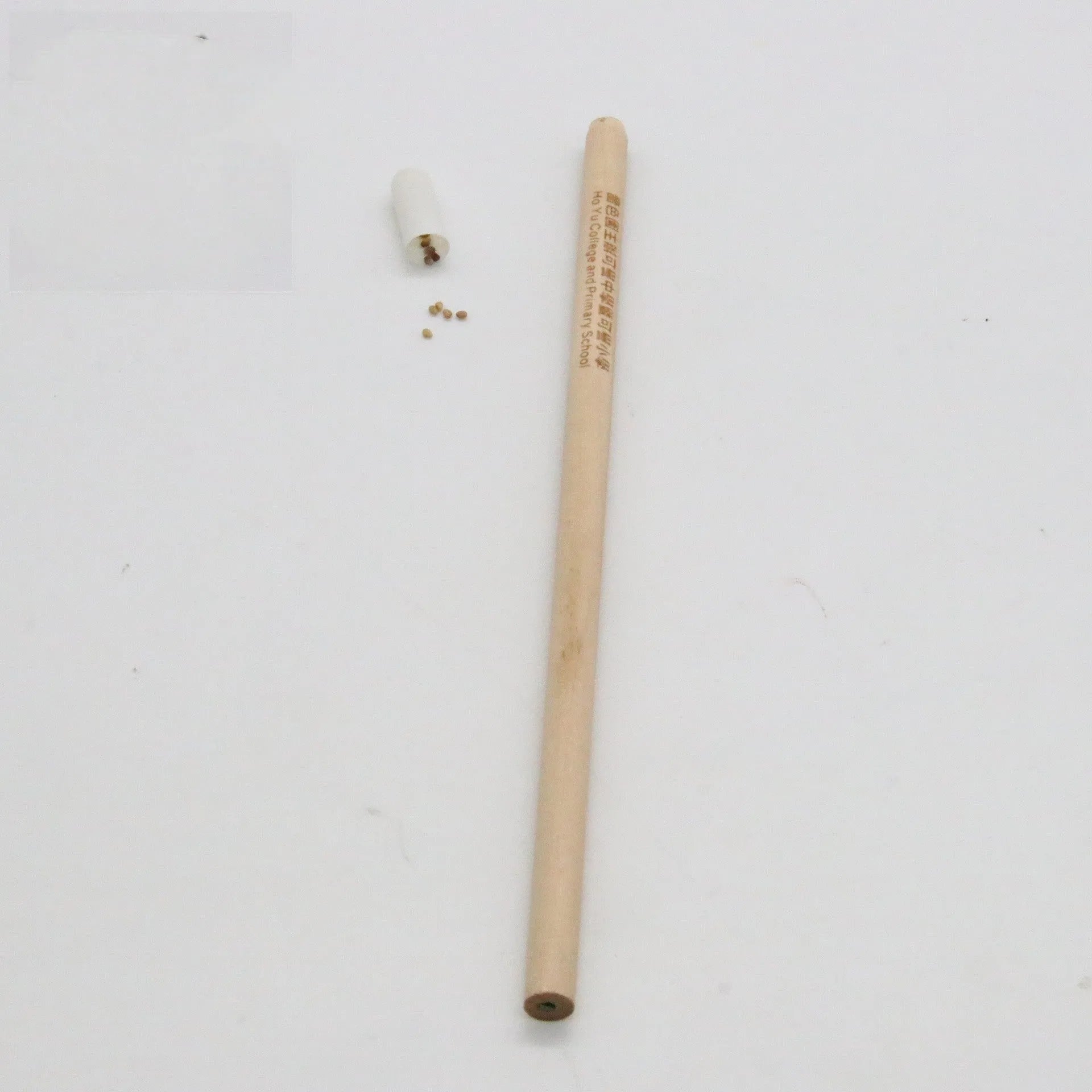 Seed Pencil plantable growing pencil with degradable capsule containing flower and vegetable seeds