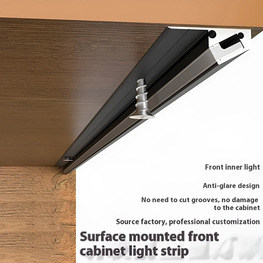 LED line light for cabinet, 12W 12V, aluminium alloy and silica gel, 30cm to 150cm, 3000K 4000K 6000K