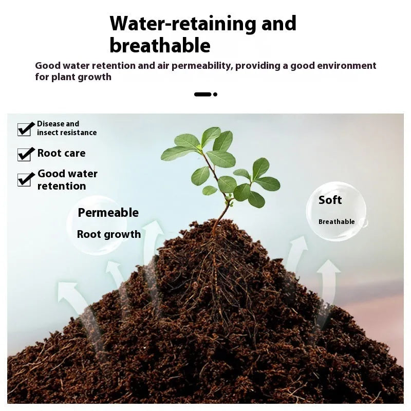 Nutrient soil blocks for vegetable planting and seedling cultivation in various sizes.