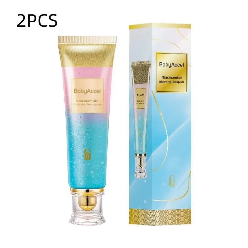 100g tube of nicotinamide whitening toothpaste for adult cleaning and stain removal