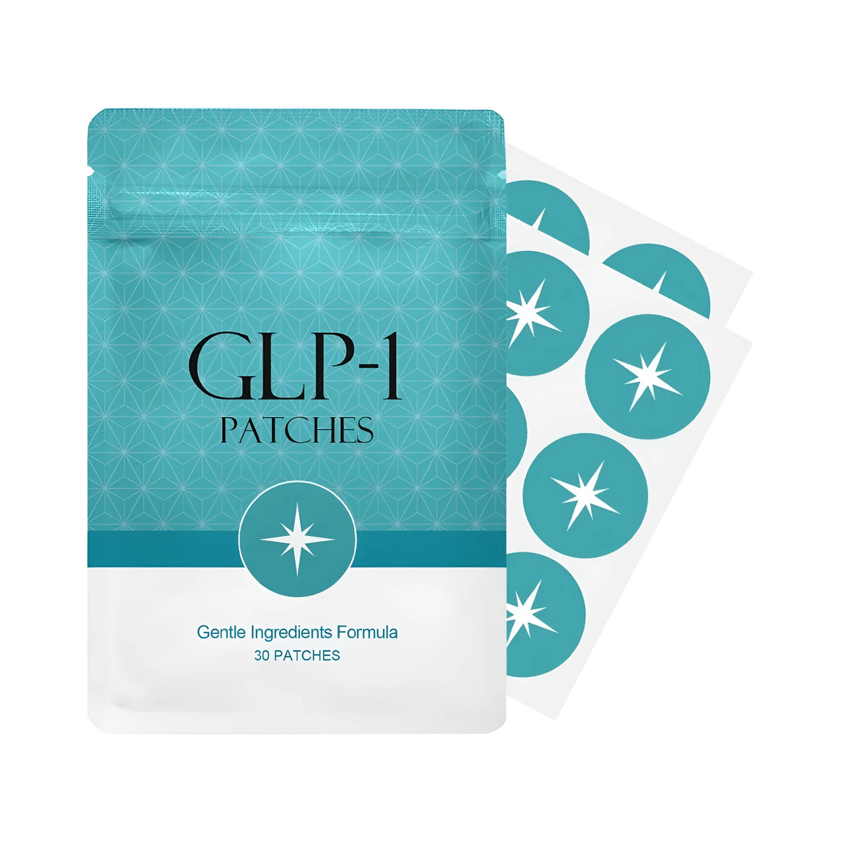 Body care auxiliary patch pack of 30 with peppermint oil and vitamin E formula