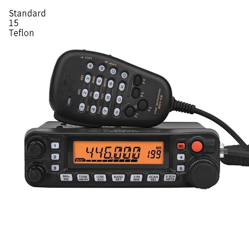 Car tour walkie-talkie with universal clamp mount and anti-interference function for convoy communication
