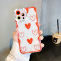 Heart-angel eyes design iPhone mobile phone case in TPU material back cover style