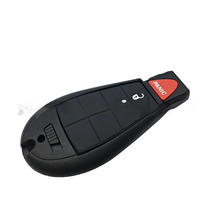 Dodge car key replacement shell made of ABS brass, showing dimensions of 85mm by 42mm.